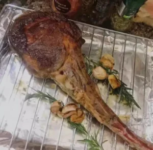 Australian tomahawk steak, approximately 1.2 kg. photo review