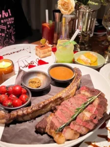 Australian tomahawk steak, approximately 1.2 kg. photo review